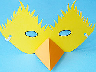 鸟面具制作方法图片